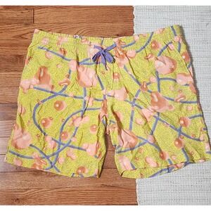 Earthbound Multicolor Pull On Drawstring‎ Shorts Pockets Boho Colorful XL